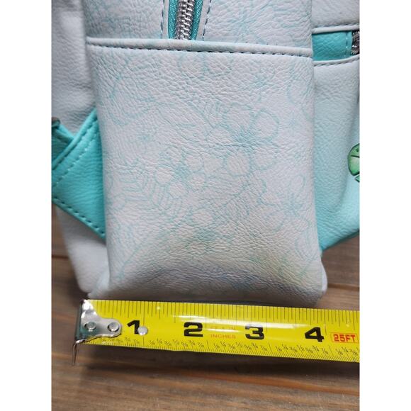 Loungefly Disney Lilo & Stitch Hibiscus Sketch Mini Backpack Bag - Picture 13 of 15